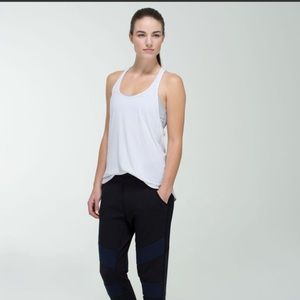 Lululemon 105 NWT Singlet Tank *Silver Heather Wht